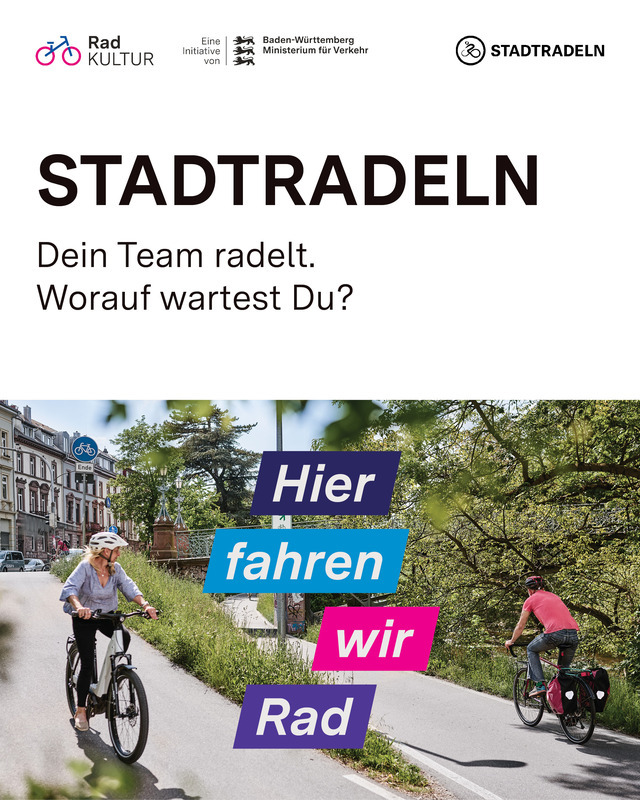 Mach mit im Team Bürgerrunde Heuweiler beim STADTRADELN!