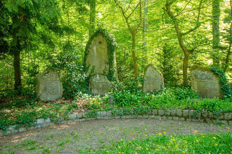 Kriegerdenkmal im Kirchenwald